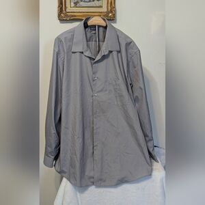 Men's gray dress shirt